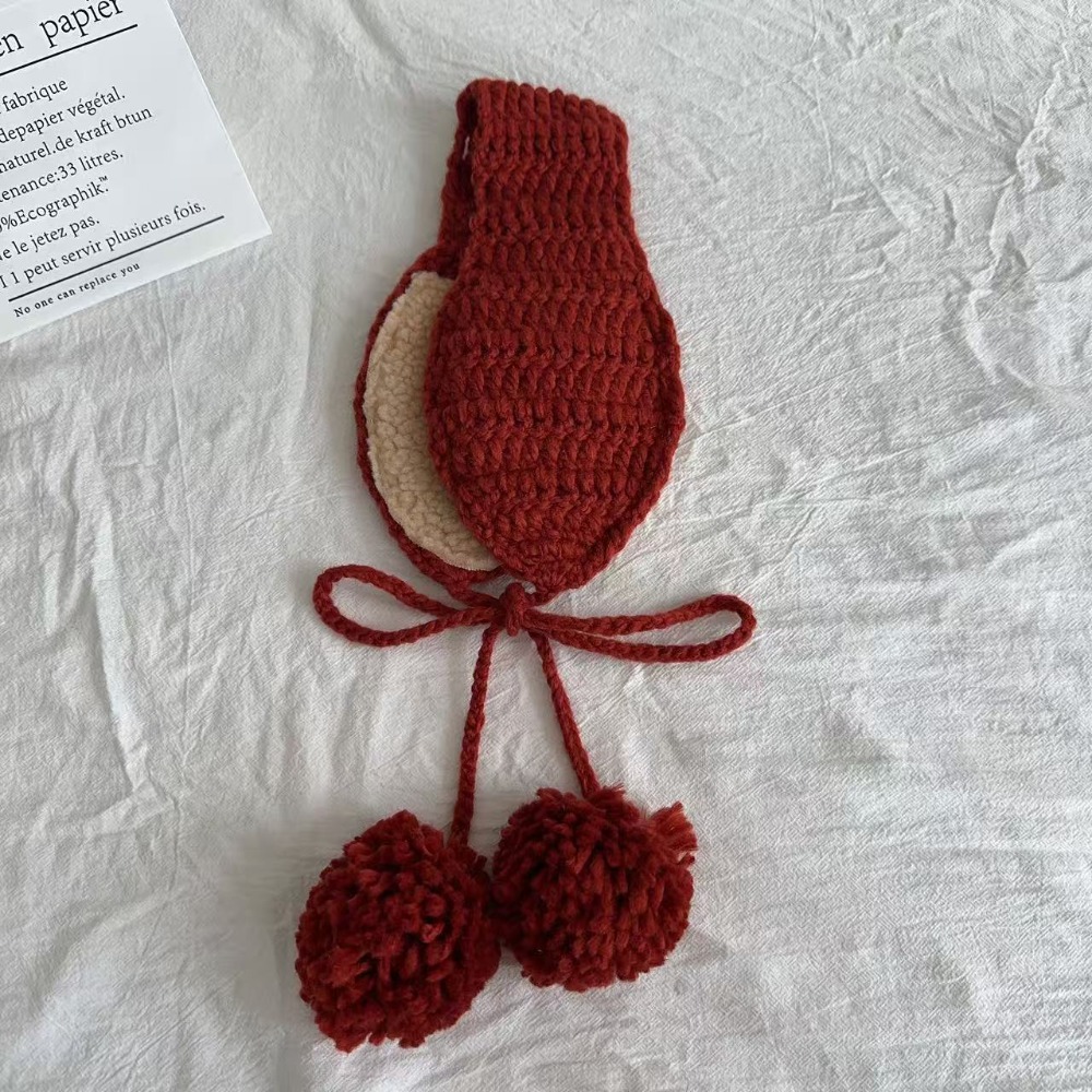 Earmuffs Foldable - Modische winddichte Winter-Ohrwärmer mit Schnürung, faltbar,